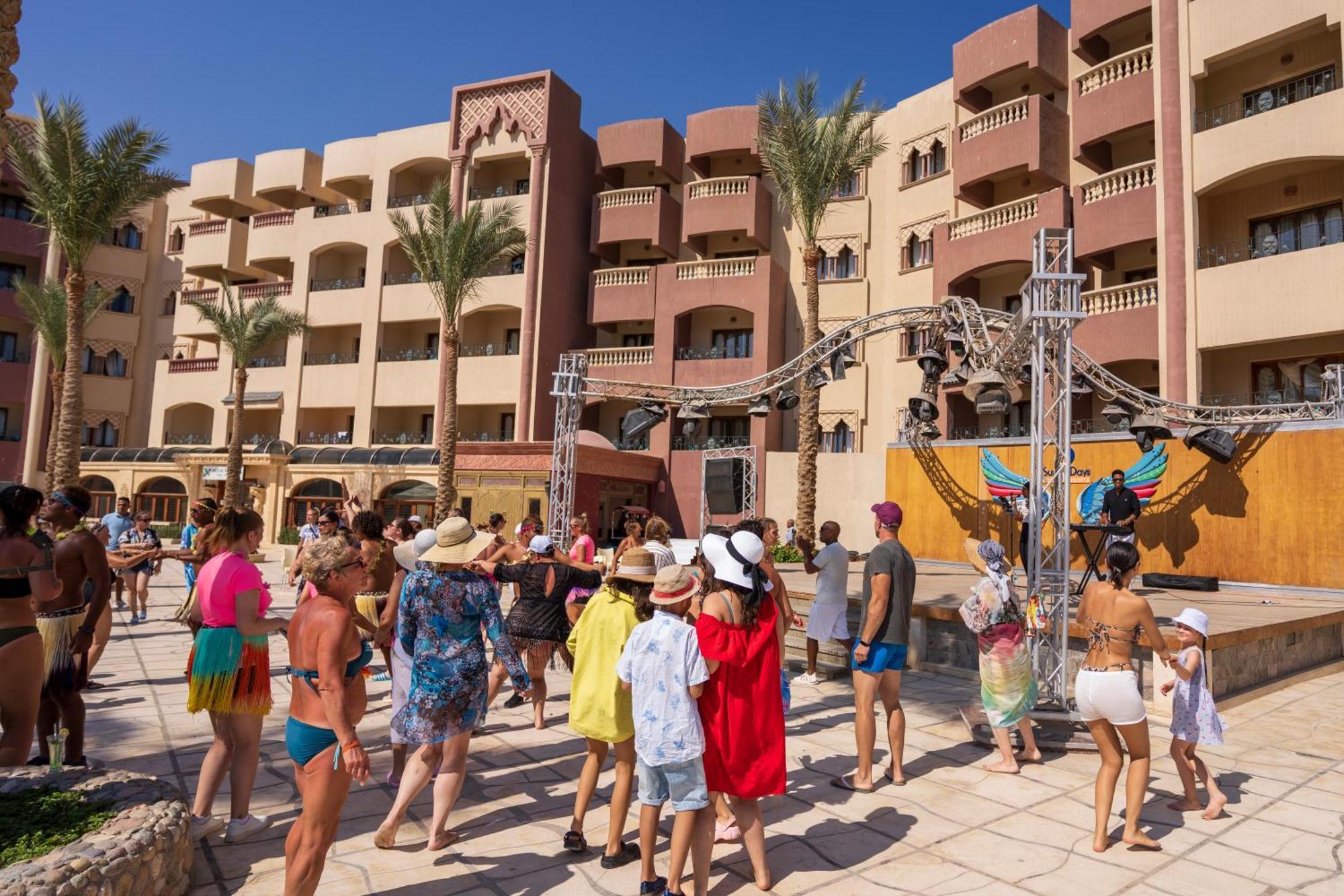 הורגהדה Sunny Days Mirette Family Resort מראה חיצוני תמונה